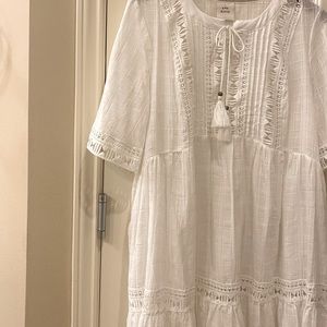 SUMMER WHITE Knox Rose Short Dress! XXL NWOT